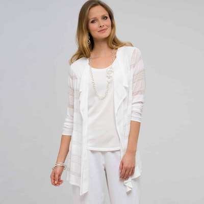 Drape Front Cardigan